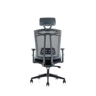 搖擺斜躺金屬絲網扶手椅帶3D可調臂辦公椅