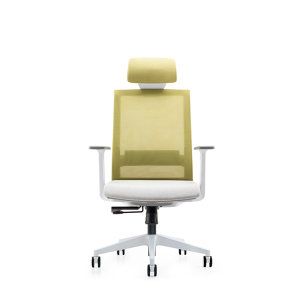 鍍鉻底座黑色網狀接待會議訪客椅