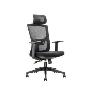 現代高背行政網眼轉椅辦公椅