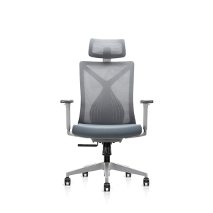 可調辦公椅網背鋁基人體工程學現代辦公椅