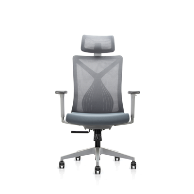 可調辦公椅網背鋁基人體工程學現代辦公椅