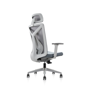 可調辦公椅網背鋁基人體工程學現代辦公椅