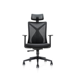 可調辦公椅網背鋁基人體工程學現代辦公椅