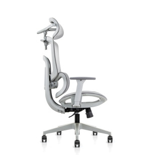 旋轉辦公3D功能扶手網椅帶擱腳板椅