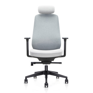 可調全網眼旋轉人體工學行政辦公椅