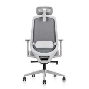 可調全網眼旋轉人體工學行政辦公椅