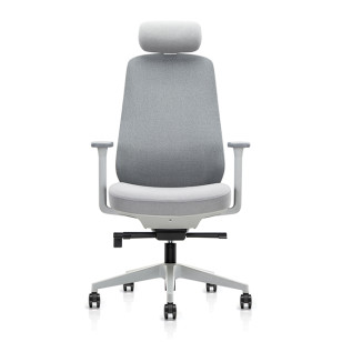 可調全網眼旋轉人體工學行政辦公椅