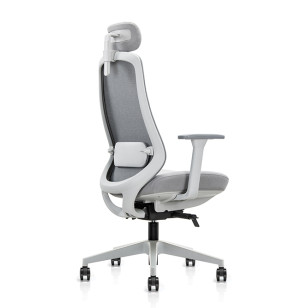 可調全網眼旋轉人體工學行政辦公椅