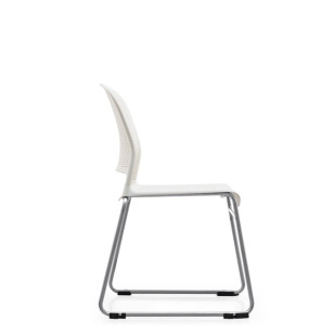 塑料辦公椅休閒椅可堆疊固定培訓椅